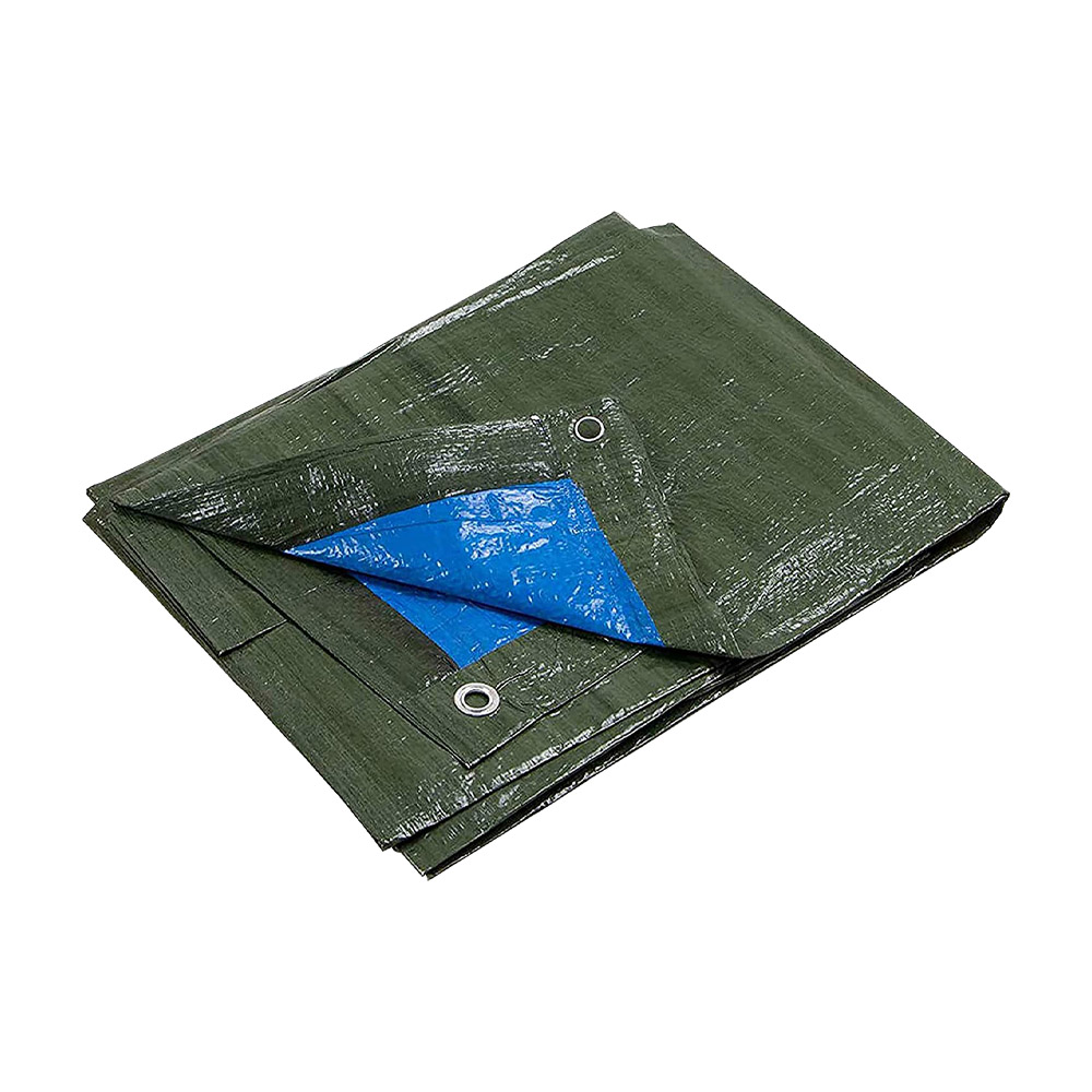 Telo Copritutto Impermeabile Pesante 3x4 mt Verde - Occhielli in Alluminio