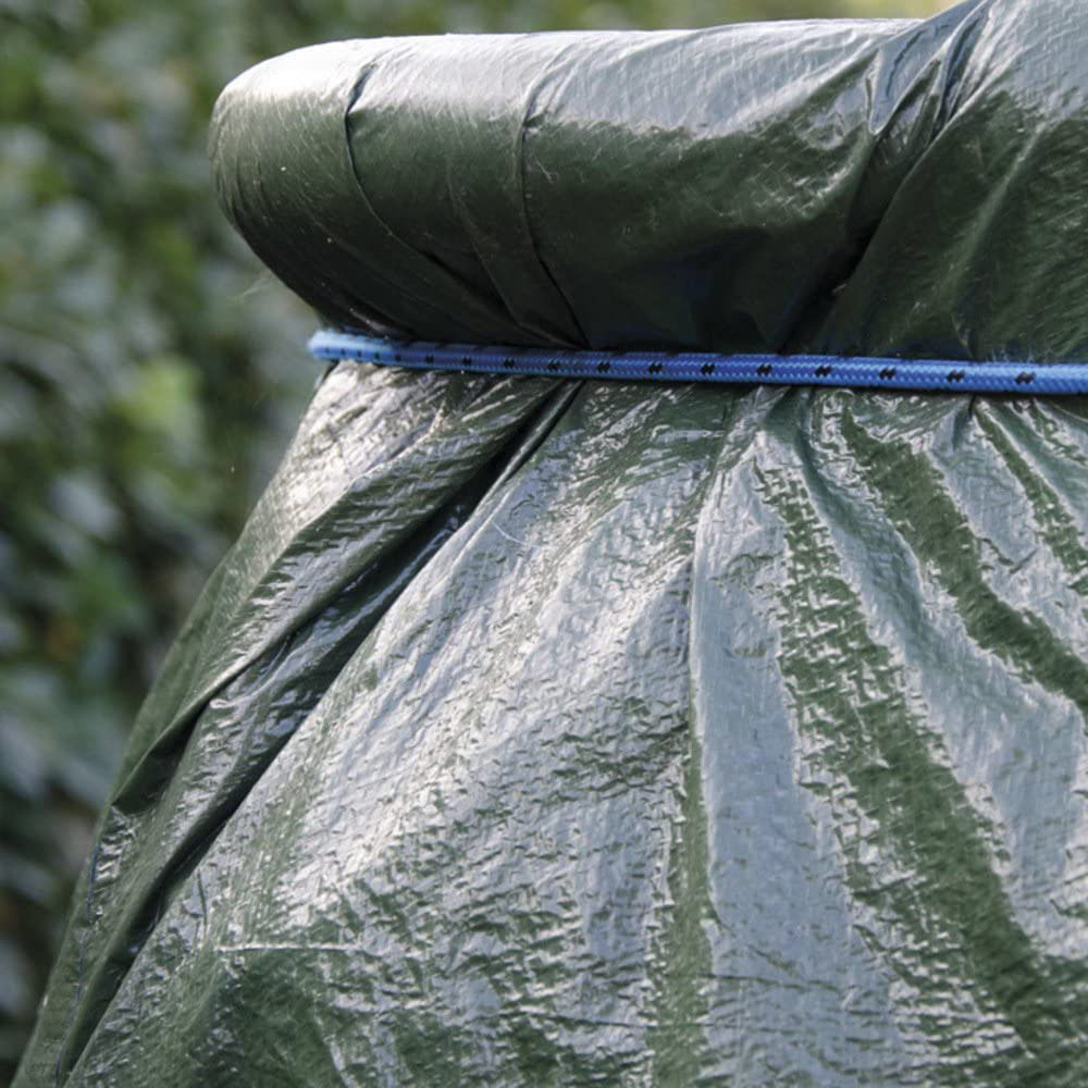 Telo Copritutto Impermeabile Pesante 3x4 mt Verde - Occhielli in Alluminio