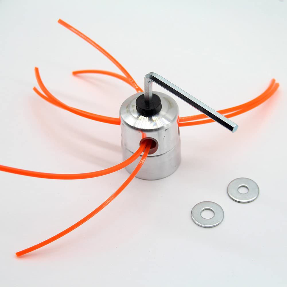 Testina di Taglio a 4 Vie per Decespugliatore FERGARDEN - con Kit di Montaggio