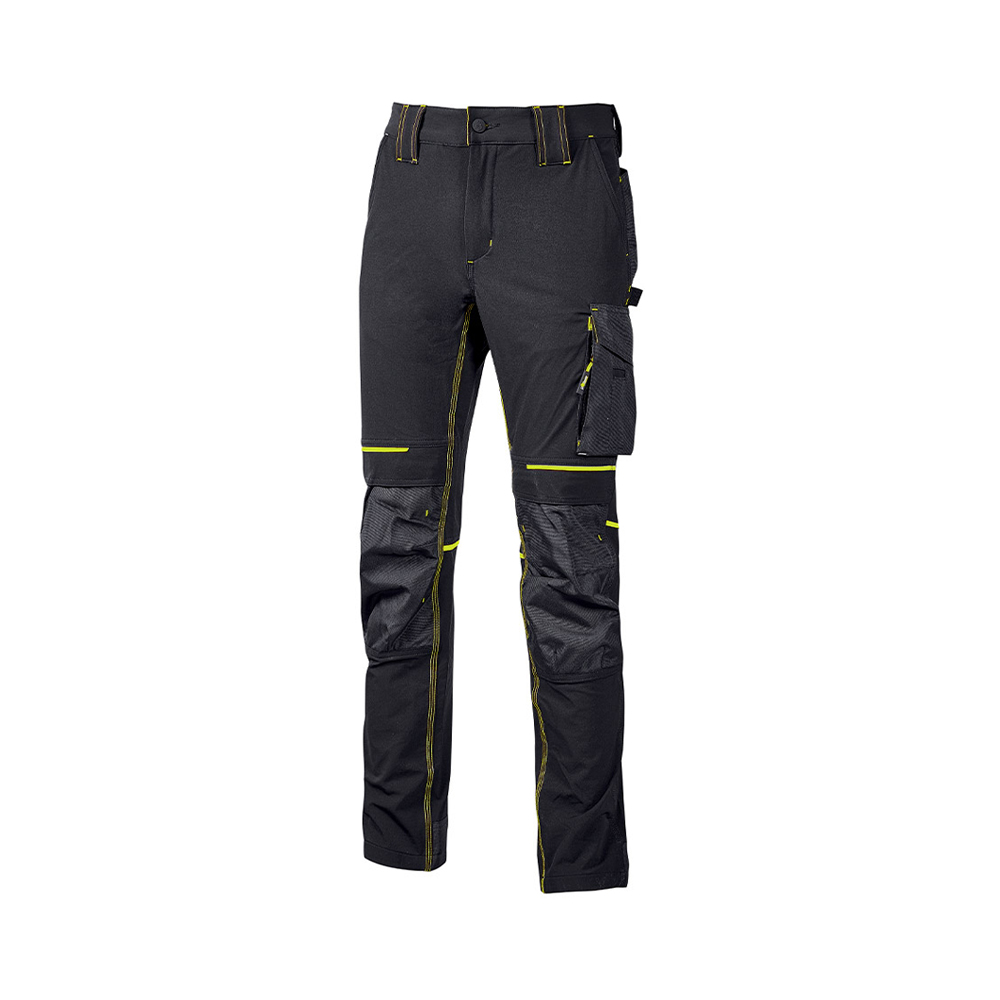Pantalone da Lavoro Performance Atom Black Carbon U-POWER - Taglia XXL