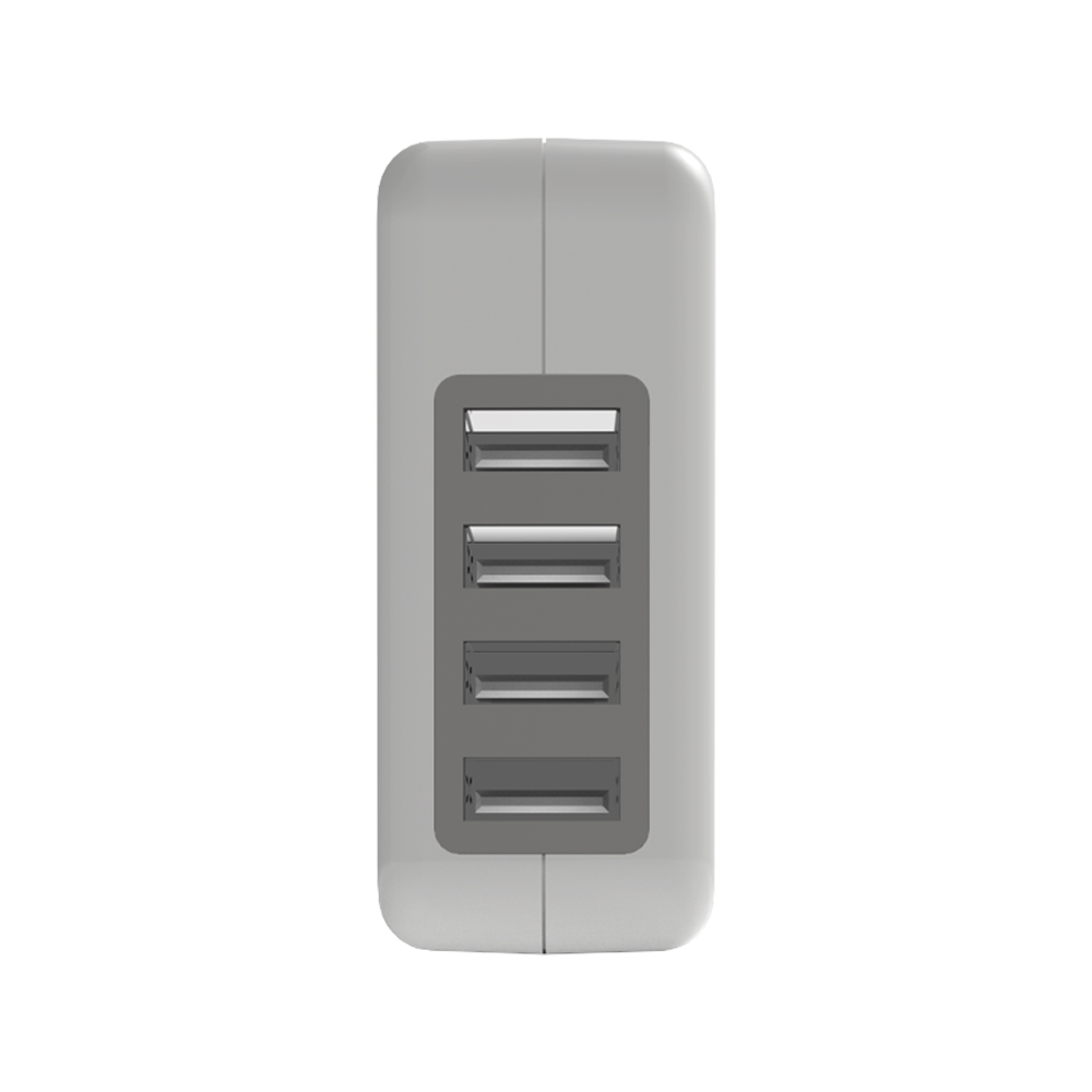 Caricatore per Smartphone 4 Porte USB GROOVY - Ricarica Simultanea Rapida