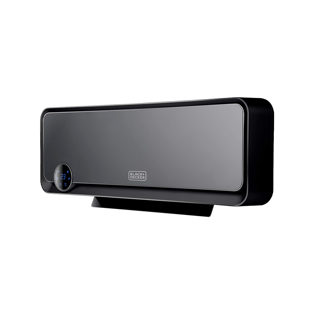 Termoventilatore Ceramico BLACK DECKER 2000W - Telecomando e Supporto a Parete