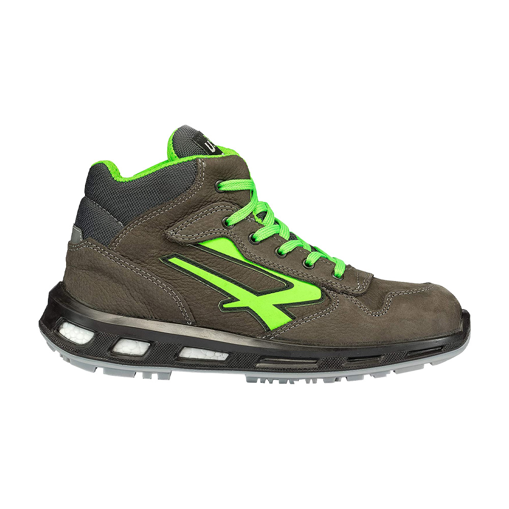 Scarpa antinfortunistica alta red lion hummer tg.44 u-power - s3 src ci esd.