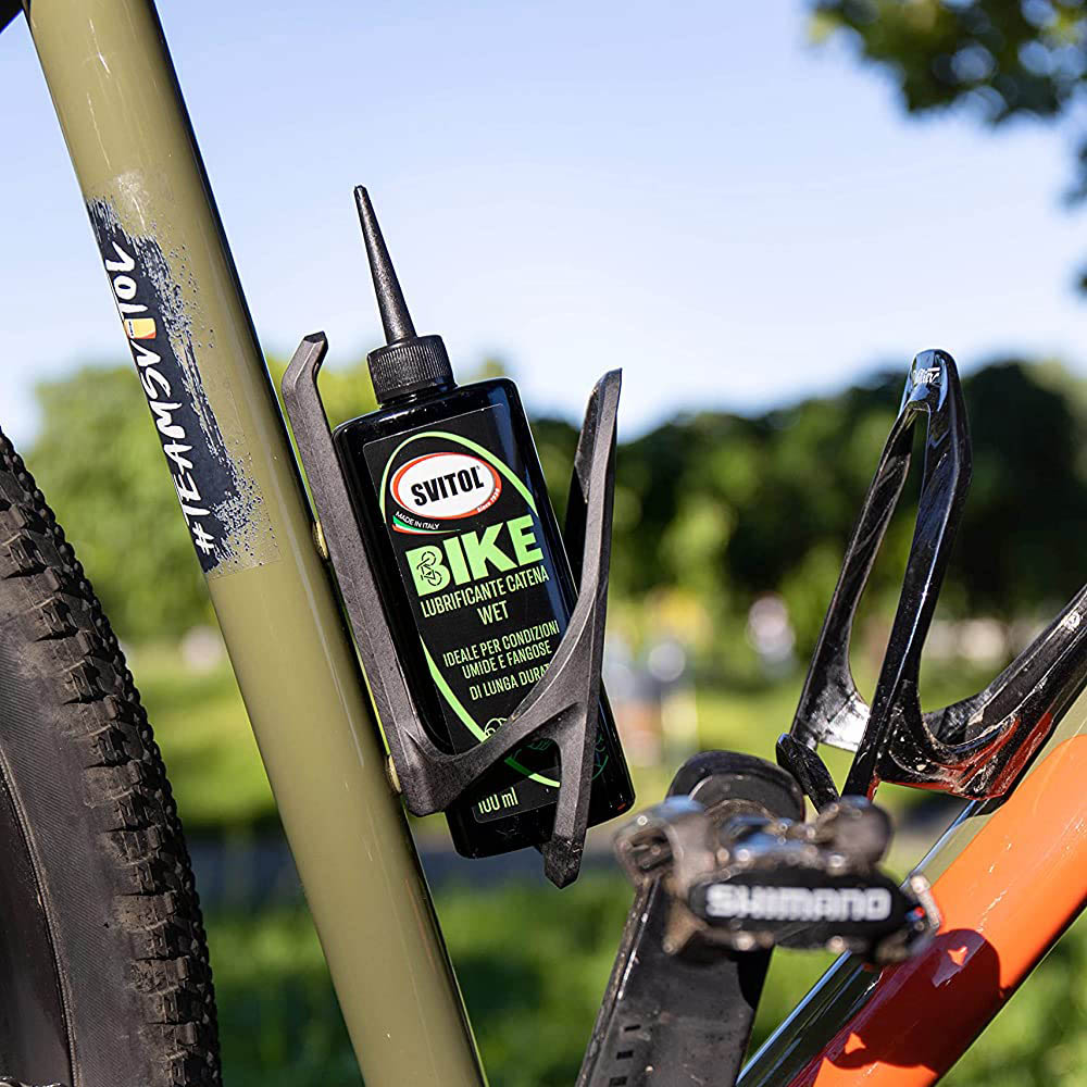 Lubrificante Catena Wet 100 ml SVITOL BIKE - Condizioni Umide e Fangose