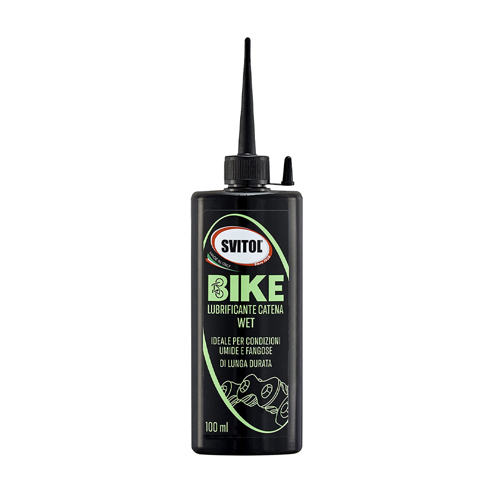 Lubrificante catena wet 100 ml svitol bike - condizioni umide e fangose.