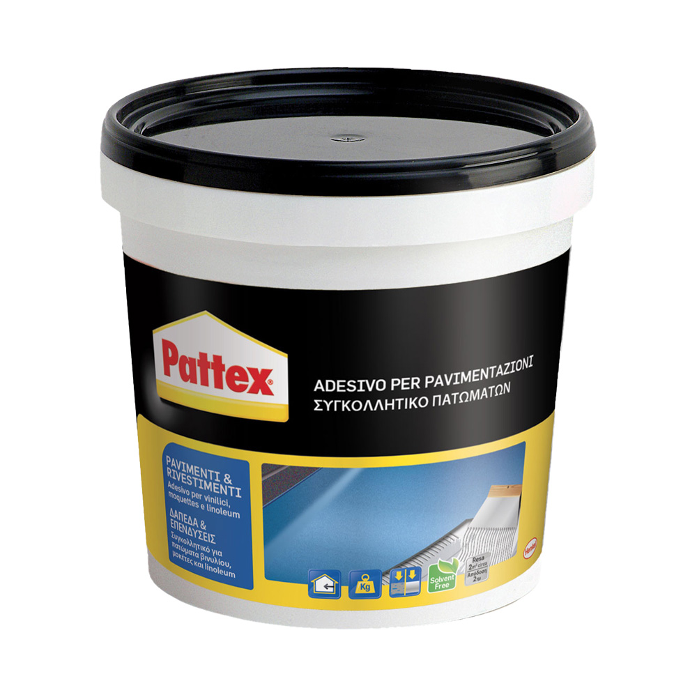 Adesivo pavimenti e rivestimenti pattex 850 g.