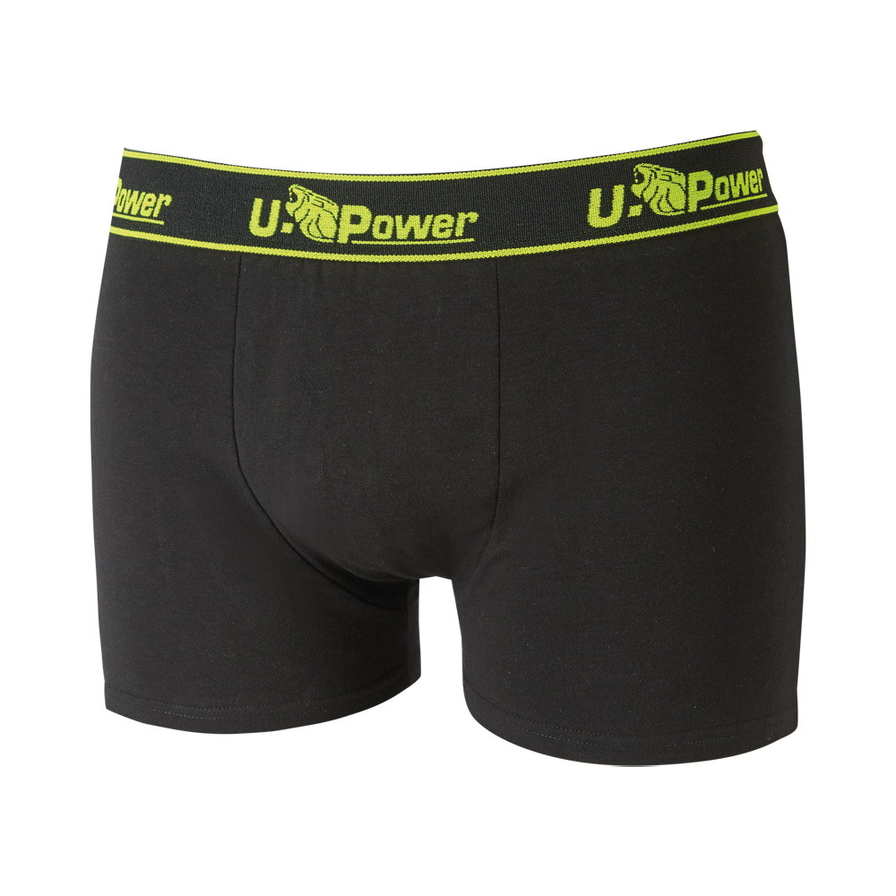 Boxer Skin in Cotone Asphalt Grey Taglia XL U-POWER - Conf. 3 pz