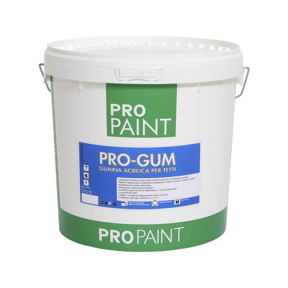 Guaina Liquida Acrilica Pro-Gum PROPAINT Verde 14 Lt