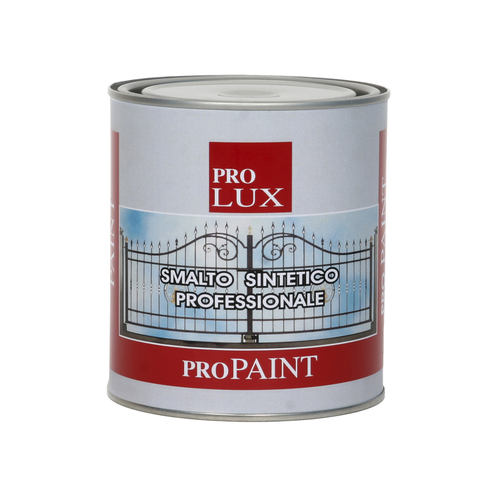 Smalto professionale sintetico pro lux 750 ml - testa di moro lucido .